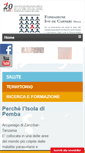 Mobile Screenshot of fondazionedecarneri.it